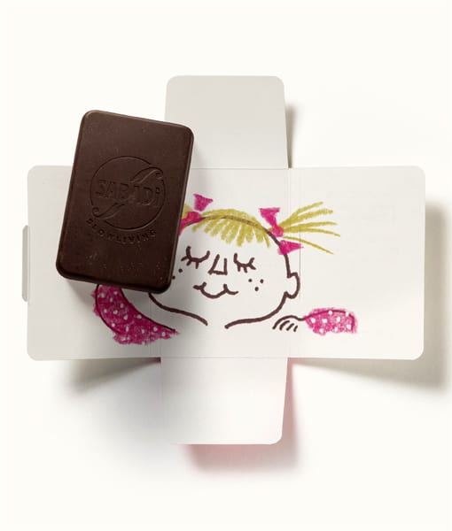 Chocolat au lait fondu à froid et cardamome BIO 53% cacao - TATA 2 Chocolat au lait fondu à froid et cardamome BIO 53% cacao - TATA 2