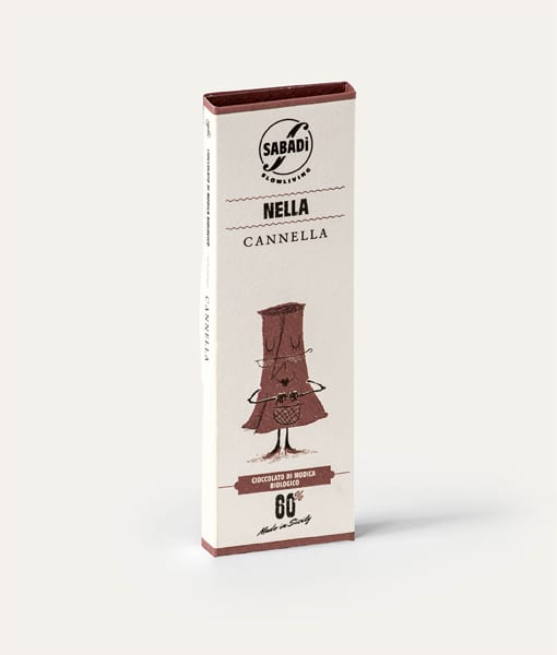 Chocolat de Modica à la cannelle IGP BIO - NELLA -
