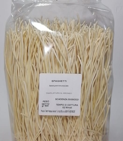 spaghetti semoule bio grain dur sicile